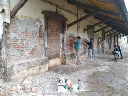Remodelan la histórica estación de trenes de Clodomira Remodelan la histórica estación de trenes de Clodomira