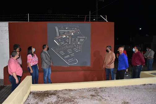 Frías habilitó un nuevo espacio verde