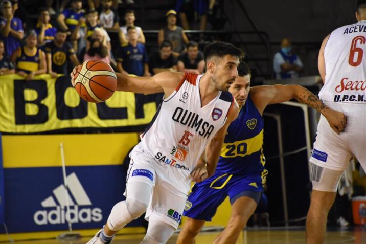 Quimsa se impuso ante Boca y termina el año como líder Quimsa se impuso ante Boca y termina el año como líder