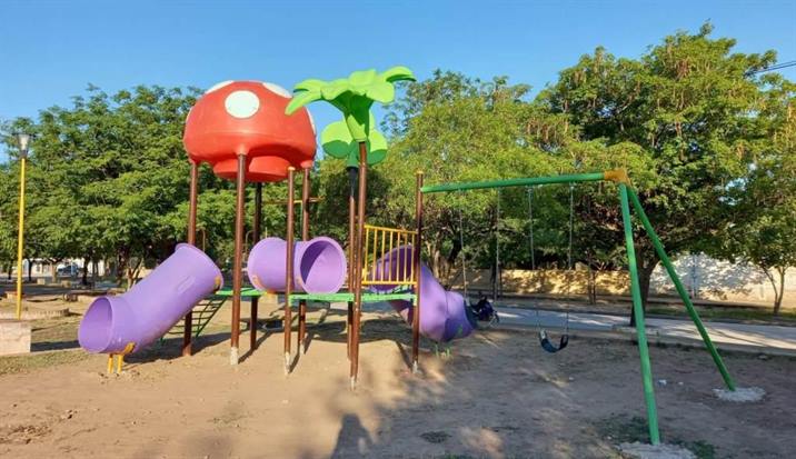 Renuevan los juegos en las plazas de Quimilí
