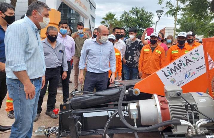 La comuna bandeña suma equipamiento para mejorar la higiene La comuna bandeña suma equipamiento para mejorar la higiene