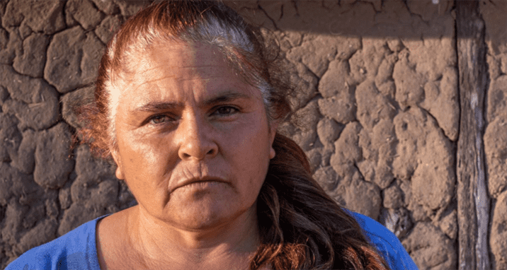 Una mujer tonokoté que lucha contra el desmonte Una mujer tonokoté que lucha contra el desmonte