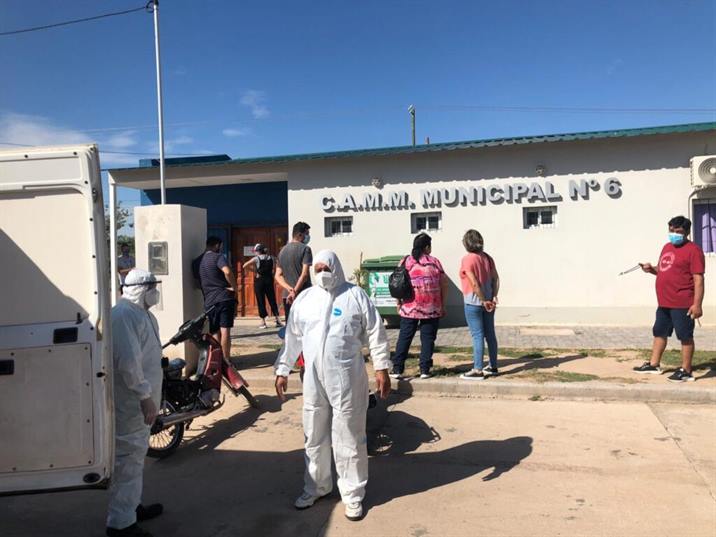 Intensifican los testeos por covid en los Centros de Atención Medica Municipal de La Banda