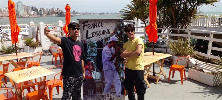 Franco Lescano lanzó su nuevo corte desde Mar del Plata