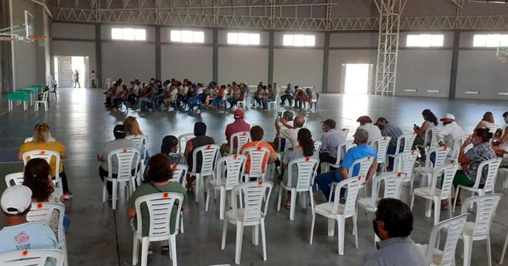 Cientos de pinteños se vacunaron contra el covid