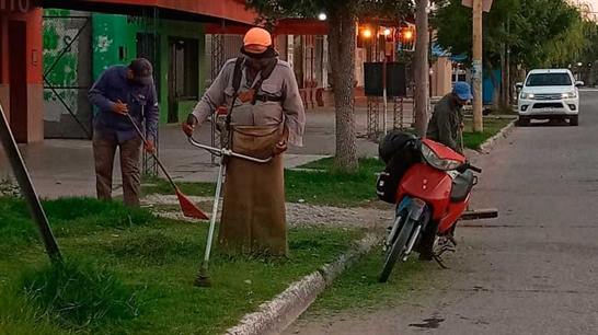 Ejecutan diversos trabajos en Añatuya
