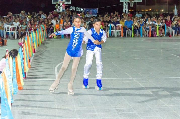 Unas 150 patinadoras mostraron su talento y potencial
