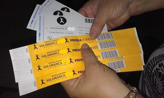 Las entradas para “La Salamanca” serán personales e intransferibles Las entradas para “La Salamanca” serán personales e intransferibles