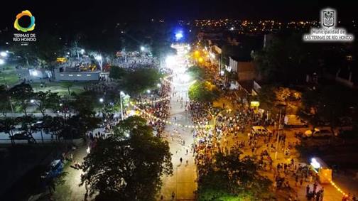 Miles de personas disfrutaron del carnaval en Termas
