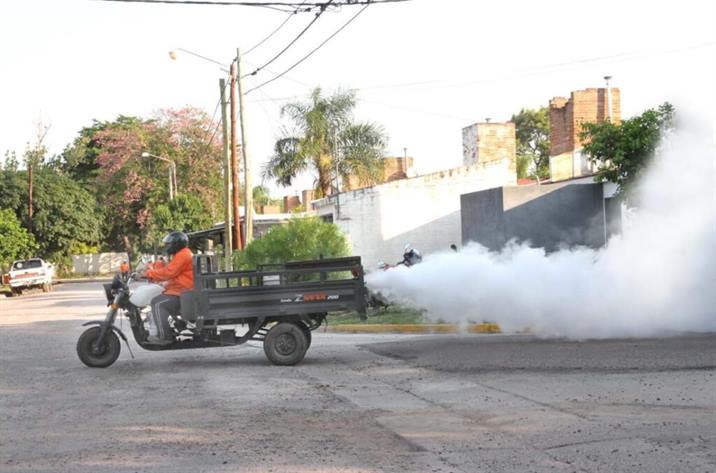 Nuevo cronograma de fumigación barrial en La Banda