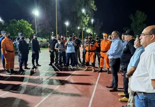 Emotivo regreso de la comitiva que colaboró en Corrientes