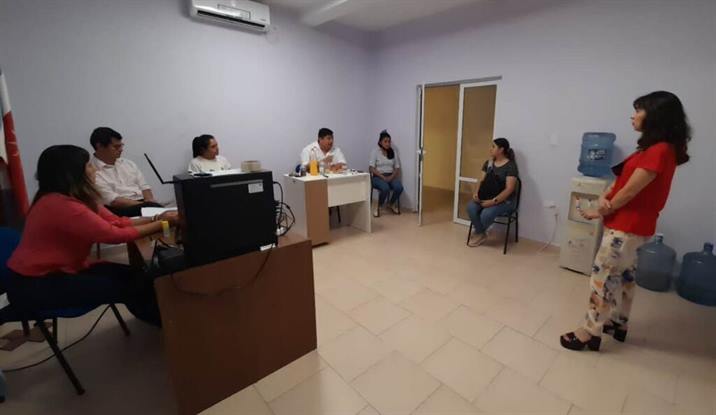 Capacitan al personal de la Oficina de Empleo de Nueva Esperanza