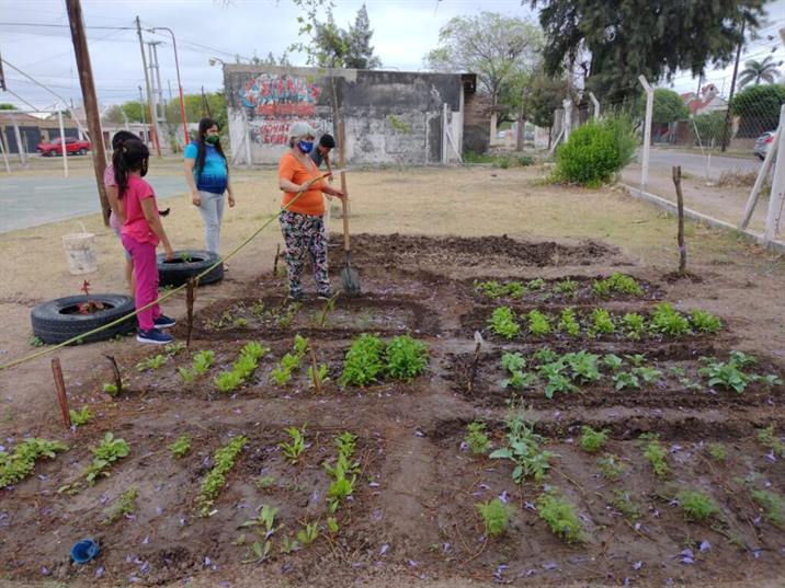 El programa de huertas agroecológicas continuará en barrios de la Capital