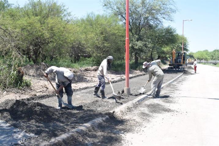 Avanza la obra del Parque Ecológico Lomas del Golf