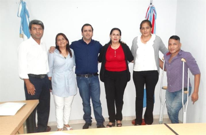 Asumen nuevos funcionarios en el gabinete municipal de Clodomira Asumen nuevos funcionarios en el gabinete municipal de Clodomira