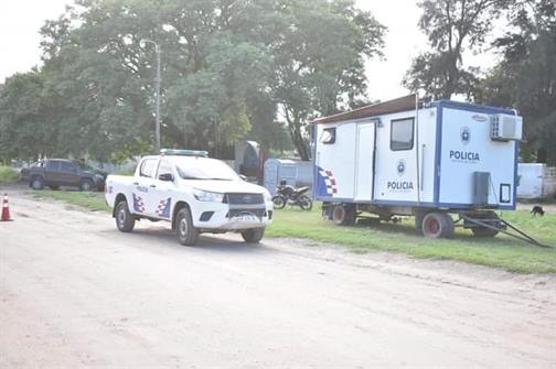 Instalan puesto de seguridad en un barrio de Frías