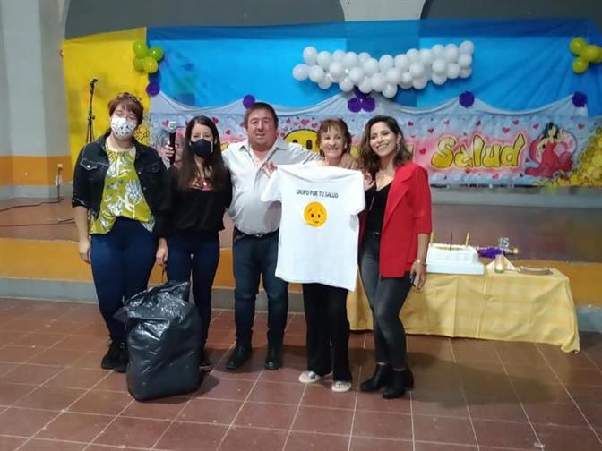 La agrupación “Por tu salud” celebró sus 15 años La agrupación “Por tu salud” celebró sus 15 años