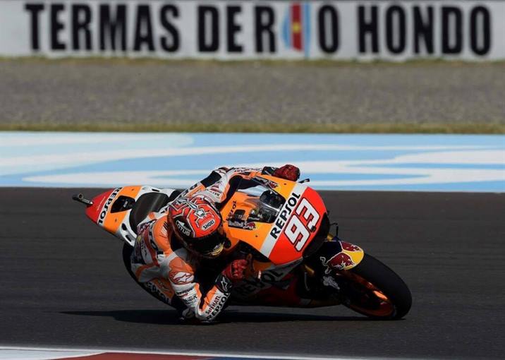 Márquez no quiere perderse la carrera en Las Termas Márquez no quiere perderse la carrera en Las Termas
