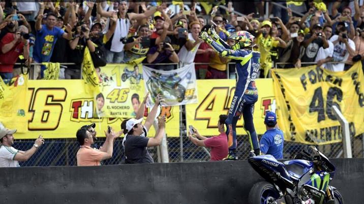 Valentino Rossi, el “niño mimado” de los santiagueños estará en el MotoGP Valentino Rossi, el “niño mimado” de los santiagueños estará en el MotoGP