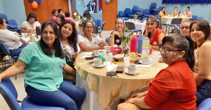 Las pinteñas iniciaron las actividades de la Semana de la Mujer