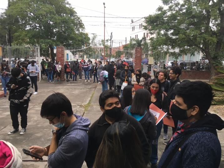 Humanidades volvió a las clases presenciales después de dos años