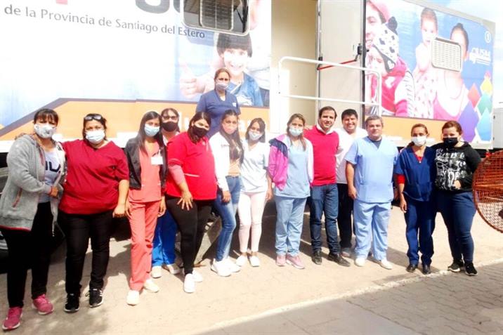 Mujeres de Clodomira accedieron a mamografías y PAP
