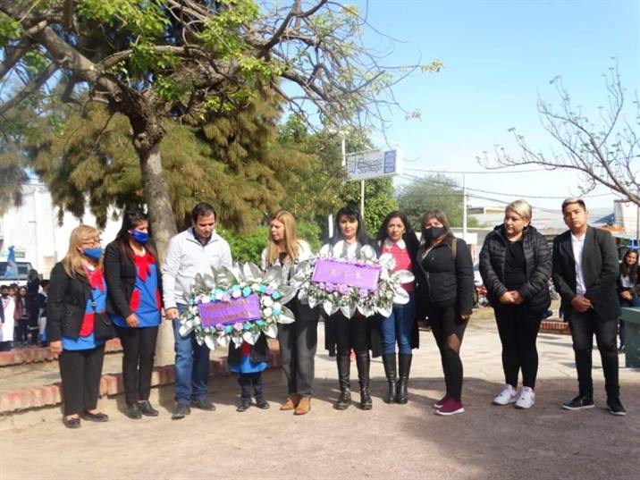 Clodomira rindió homenaje a los héroes caídos en defensa de la Patria