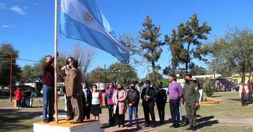 Pinto honró la memoria de los ex combatientes