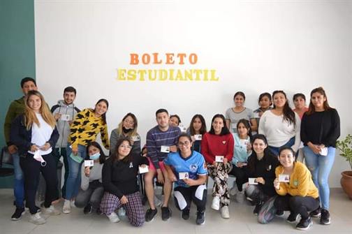 Más de 1000 beltranenses accedieron al boleto estudiantil gratuito