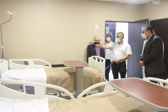 Nediani visitó un histórico sanatorio bandeño próximo a cumplir 60 años
