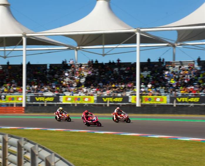 El espectáculo del MotoGP hace vibrar a Las Termas El espectáculo del MotoGP hace vibrar a Las Termas