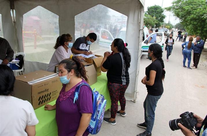 Un operativo integral llega al barrio Ampliación Parque Industrial Un operativo integral llega al barrio Ampliación Parque Industrial