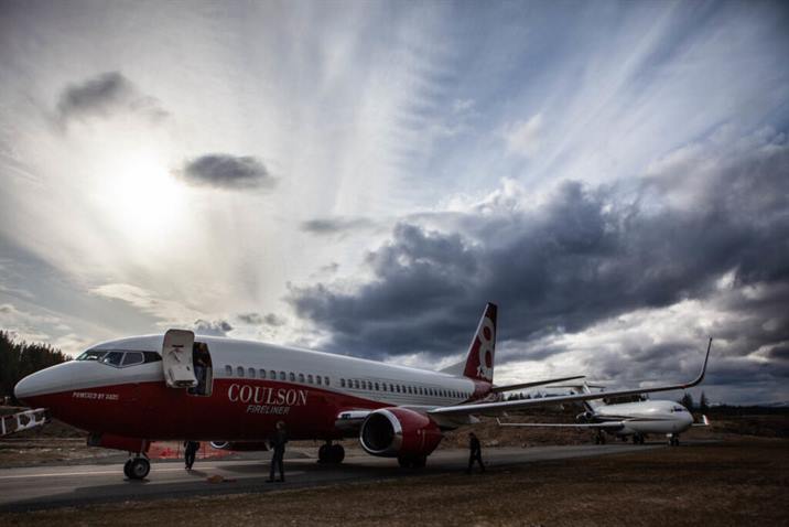 Histórica adquisición de un Boeing 737 hidrante para la lucha contra incendios