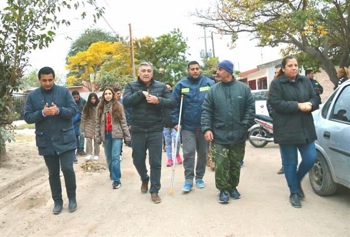 Nediani: “Hay un gran déficit en el arreglo de calles y para eso trabajamos”