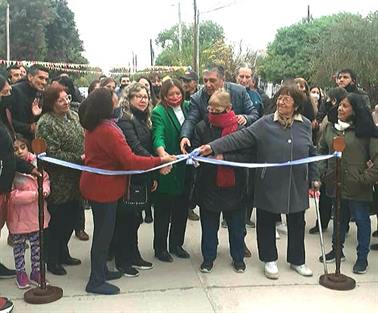 Inauguran una nueva obra de pavimentación en el barrio San Martín