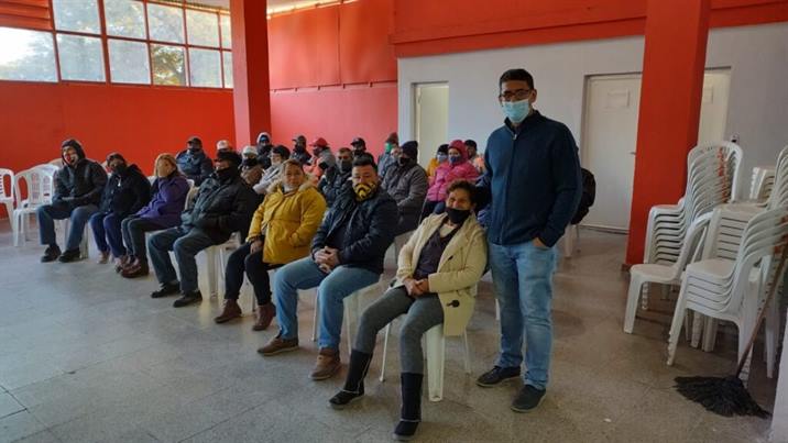 Mayores de 50 años de La Cañada se vacunaron con la cuarta dosis