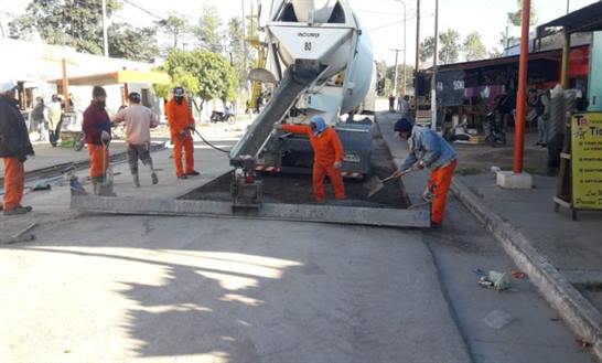 La provincia financiará  la pavimentación en calles de Clodomira