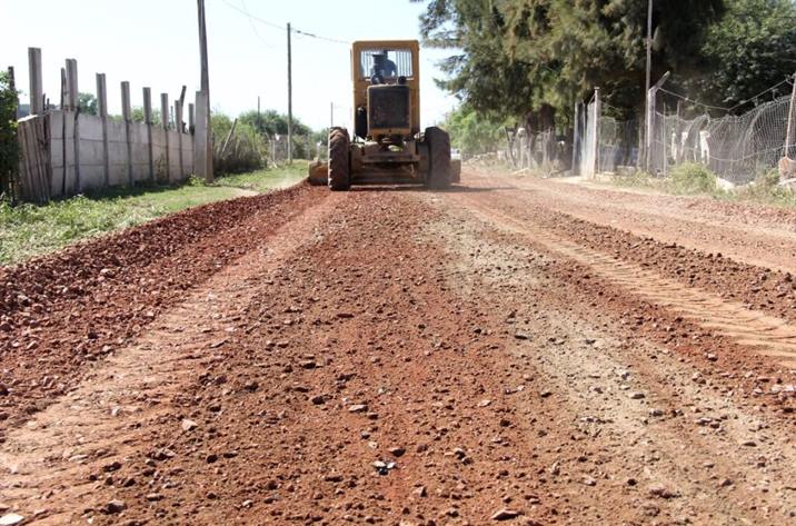 Ejecutan mejoras en calles de dos barrios bandeños Ejecutan mejoras en calles de dos barrios bandeños