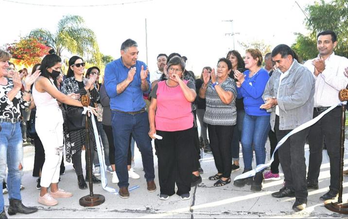 Habilitan obra de pavimento en el barrio Salta Prolongación
