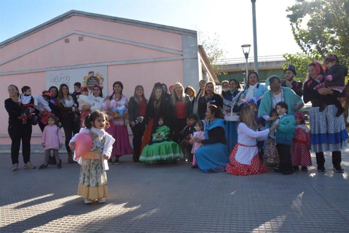 El centro bandeño se llenó de espíritu patrio