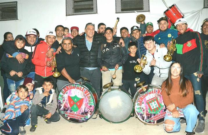 Nediani se reunió con dirigentes y vecinos del Club Villa Unión
