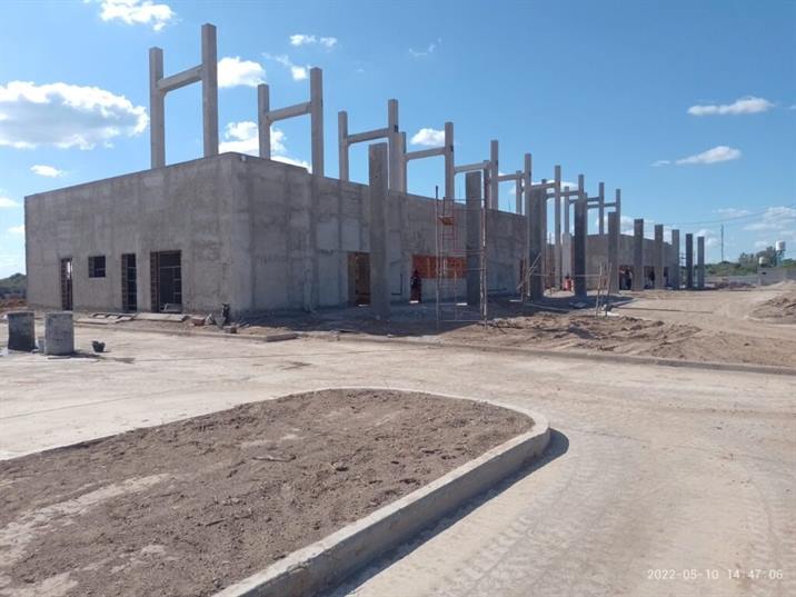 La obra de la nueva terminal de ómnibus avanza a buen ritmo en Loreto