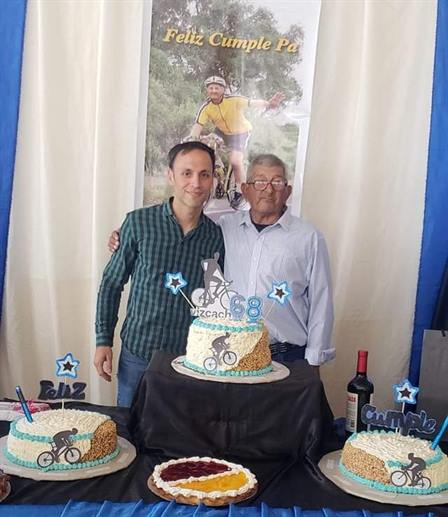 “Don Vizcachita” cumplió años y hasta el intendente pasó a saludarlo
