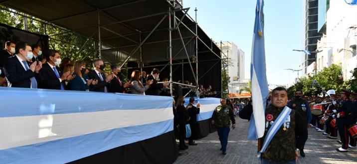 Emotivo acto para conmemorar la gesta de Mayo Emotivo acto para conmemorar la gesta de Mayo