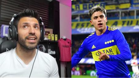 Agüero elogió a Zeballos: “Juega muy bien”