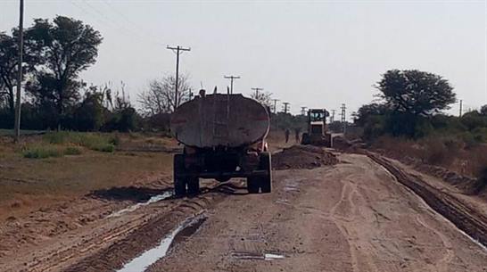 Retoman el mejoramiento de caminos en la zona de Cañada Escobar Retoman el mejoramiento de caminos en la zona de Cañada Escobar