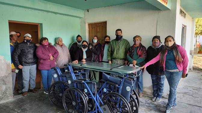 Centro de jubilados de La Cañada recibió una importante ayuda
