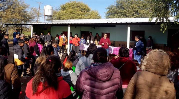 Exitosos operativos integrales en los parajes San Javier y Pampa Mayo