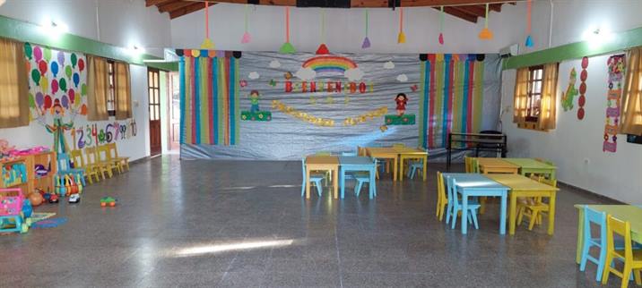 Colonia Dora abrió un espacio dedicado a la primera infancia