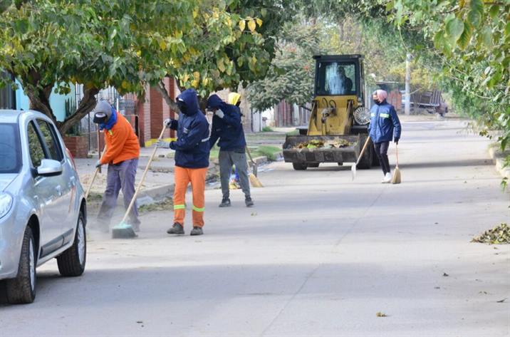 Avanzan los trabajos de limpieza en La Banda